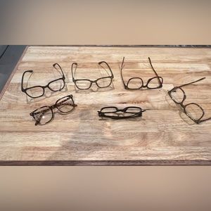 6 pair anti blue light glasses set